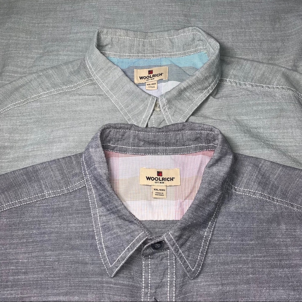 oolrich Shirt Mens Button Down Short Sleeve